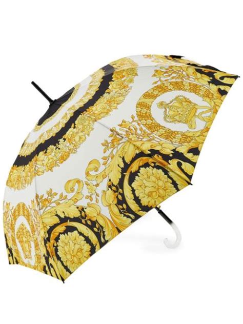 versace umbrella black and blue|Versace Umbrellas for Women .